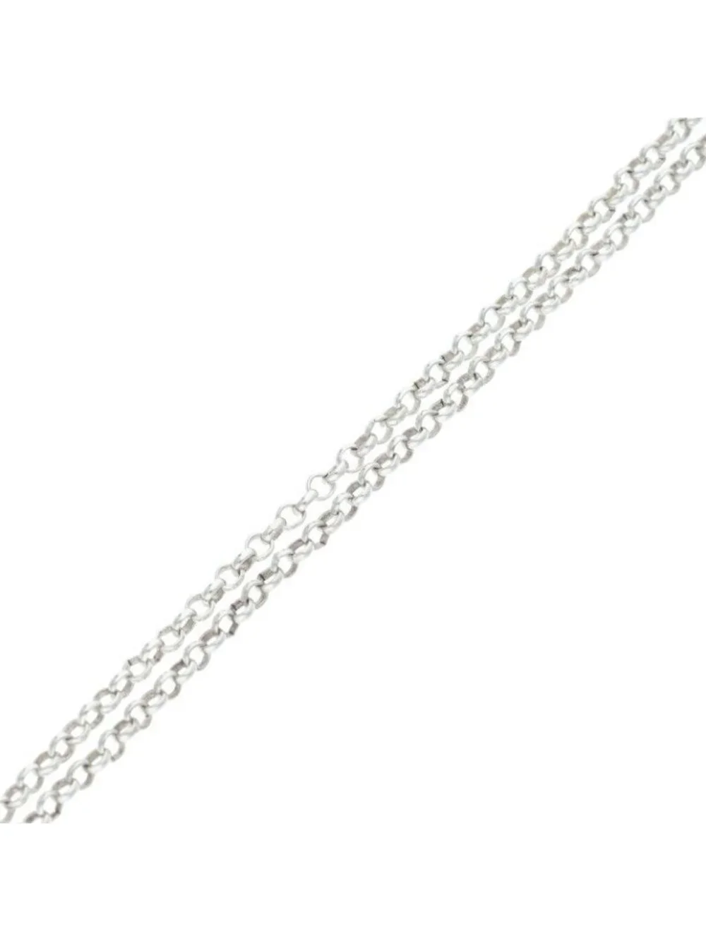 Chrome Hearts Neckchain Roll Chain Silver Necklace
